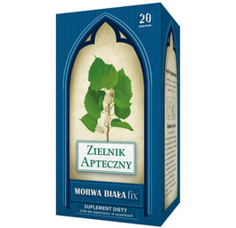Zielnik Apteczny Morwa Biała Fix zioła do zaparzania 20 saszetek