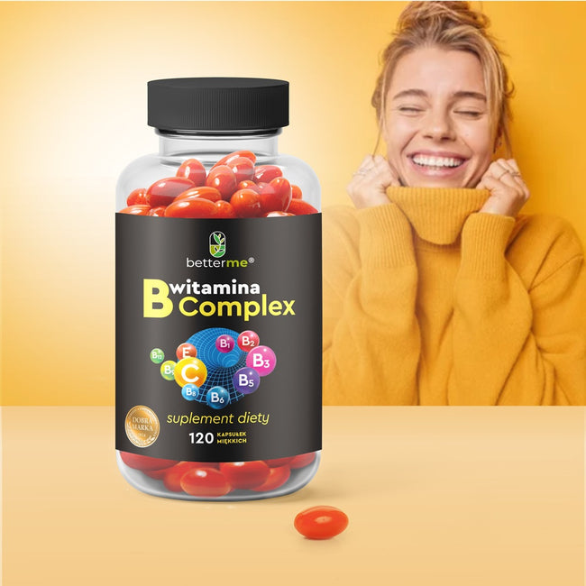 BetterMe B Complex 100% RSW suplement diety 120 kapsułek