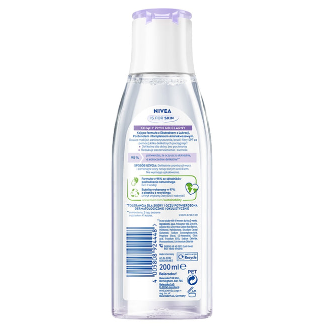 Nivea Kojący płyn micelarny cera wrażliwa i nadwrażliwa 200ml