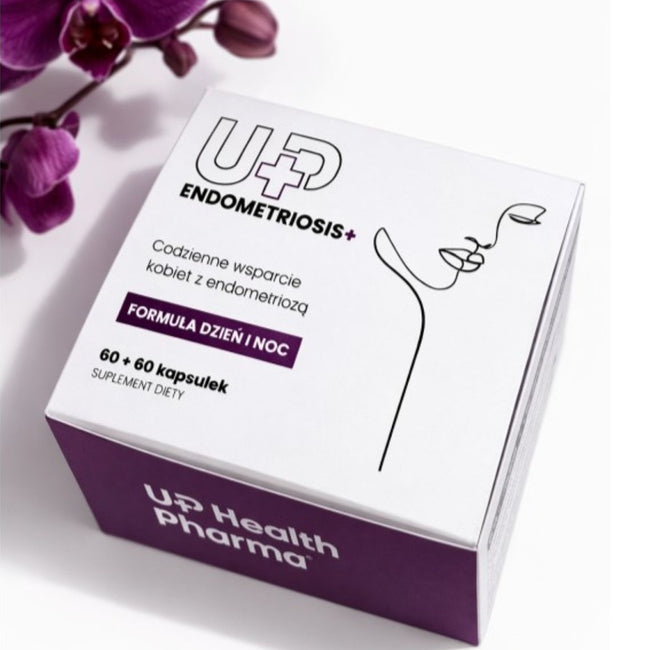 UP Health Pharma Endometriosis+ 60+ endometrioza suplement diety 120 kapsułek