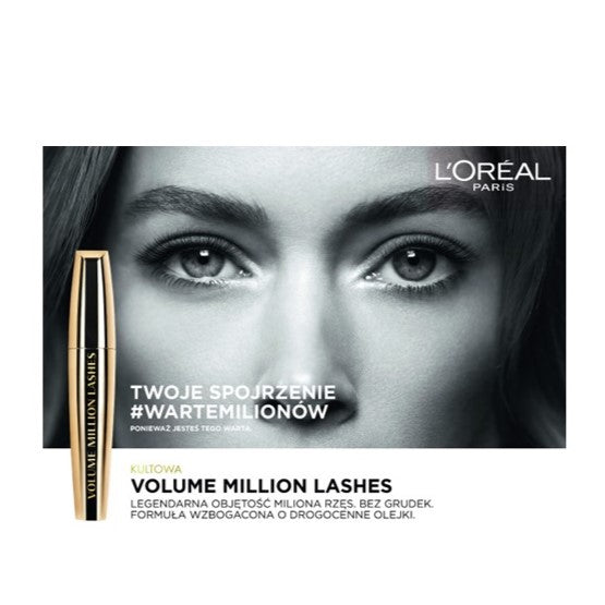 L'Oreal Paris Volume Million Lashes So Couture Noir tusz do rzęs