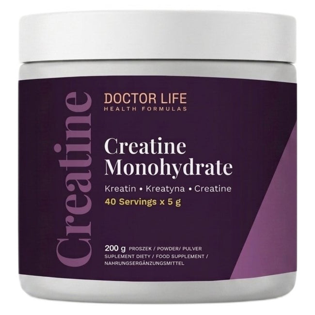 Doctor Life Creatine Monohydrate suplement diety w proszku 200g