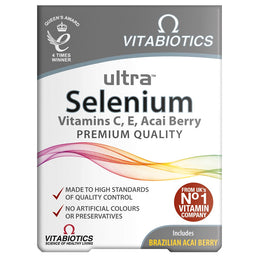 Vitabiotics Ultra Selenium suplement diety 30 tabletek