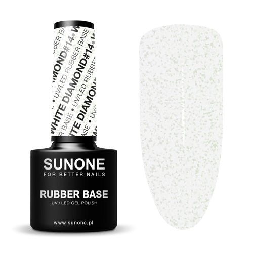 Sunone Rubber Base baza kauczukowa White Diamond #14 5g