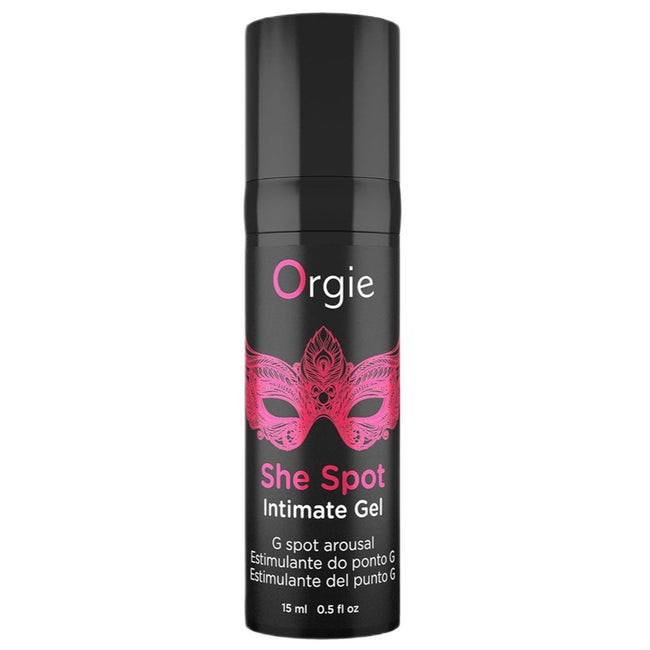 Orgie She Spot Intimate Gel żel intymny pobudzający punkt G z efektem wibracji i mrowienia 15ml