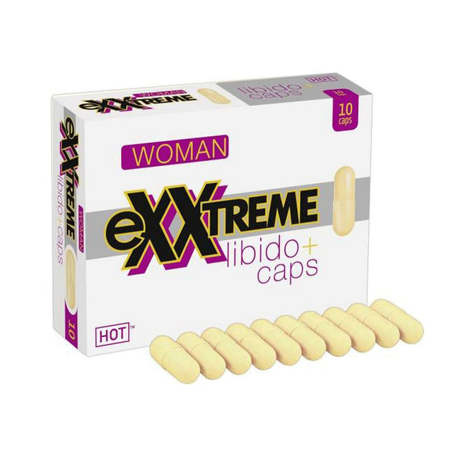 Hot Exxtreme Woman Libido+ Caps suplement diety dla kobiet 10 kapsułek