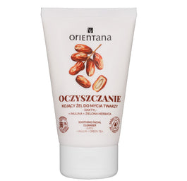 ORIENTANA Kojący żel do mycia twarzy Daktyl i Zielona Herbata 125ml