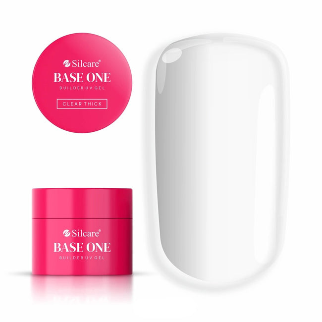 Silcare Base One Clear Thick żel budujący do paznokci