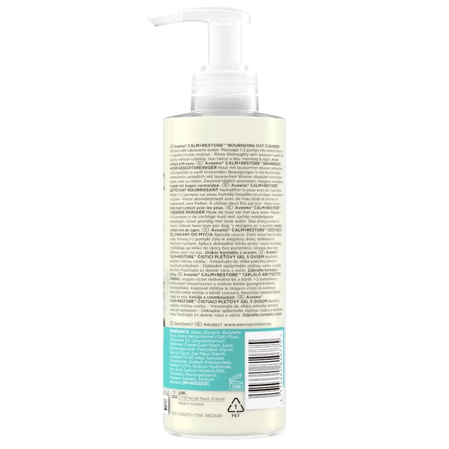 Aveeno Calm+ Restore odżywczy żel owsiany do mycia 200ml