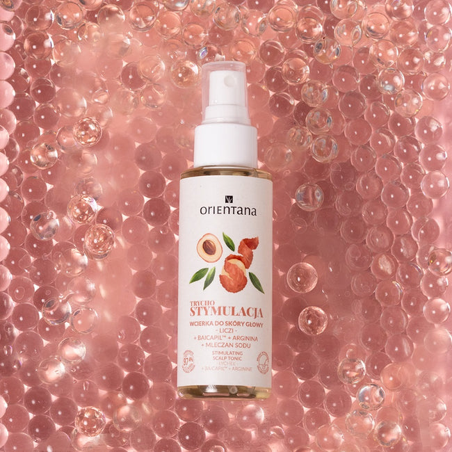 ORIENTANA Trycho Stymulacja wcierka do skóry głowy Liczi Baicapil Arginina Mleczan sodu 100ml