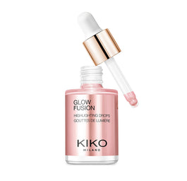 KIKO Milano Glow Fusion Highlighting Drops metaliczny rozświetlacz do twarzy w płynie