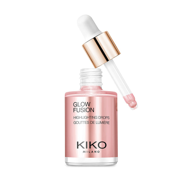 KIKO Milano Glow Fusion Highlighting Drops metaliczny rozświetlacz do twarzy w płynie 9.5ml