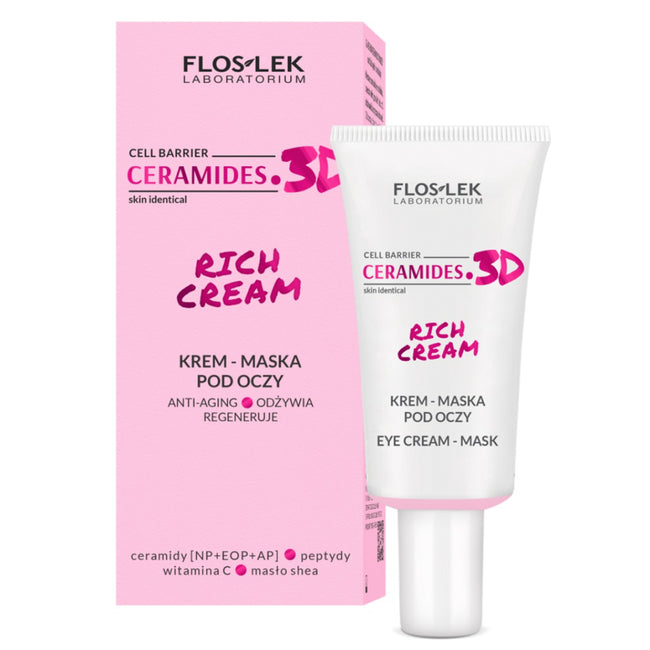 Floslek Ceramides.3D Rich Cream krem-maska pod oczy 30ml