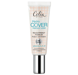 Celia Hydro Cover Perfect Look Foundation długotrwały podkład kryjąco-nawilżający 104 Karmel 30ml