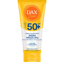 Dax Sun Krem ochronny do twarzy dla skóry wrażliwej SPF50+ 50ml
