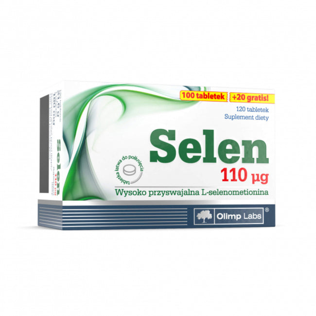 Olimp Labs Selen 110 µg suplement diety 120 tabletek