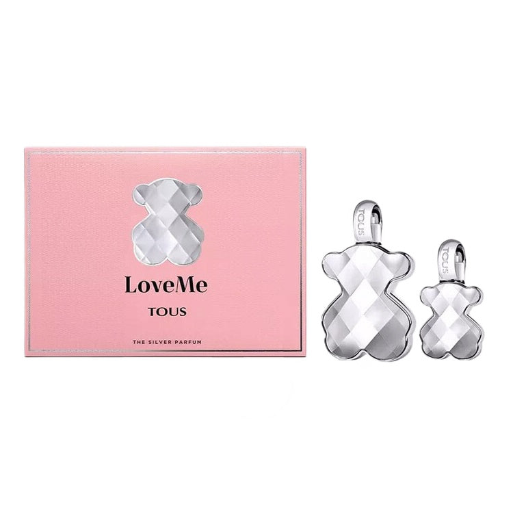 tous loveme the silver parfum ekstrakt perfum 90 ml   zestaw 