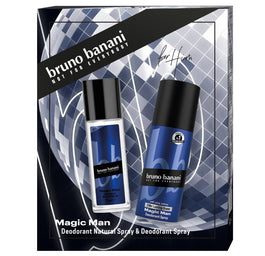 Bruno Banani Magic Man zestaw dezodorant w naturalnym sprayu 75ml + dezodorant spray 150ml