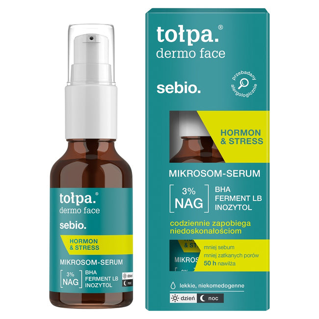 Tołpa Dermo Face Sebio hormon&stress mikrosom-serum 30ml