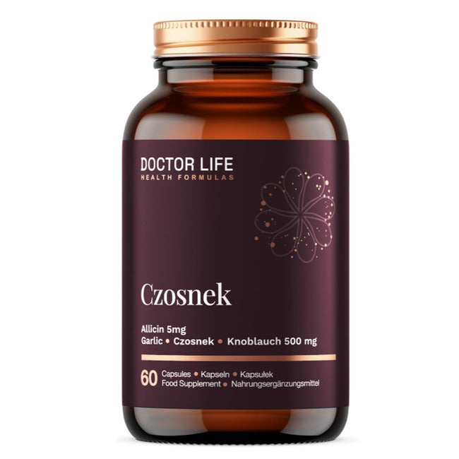 Doctor Life Czosnek Allicin 5mg suplement diety 60 kapsułek