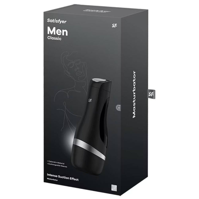 Satisfyer Men Classic masturbator dla mężczyzn Srebrny