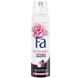 Fa Invisible Sensitive 48h antyperspirant w sprayu o zapachu róży i głogu 150ml