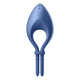 Satisfyer Bullseye wibrujący pierścień na penisa Blue