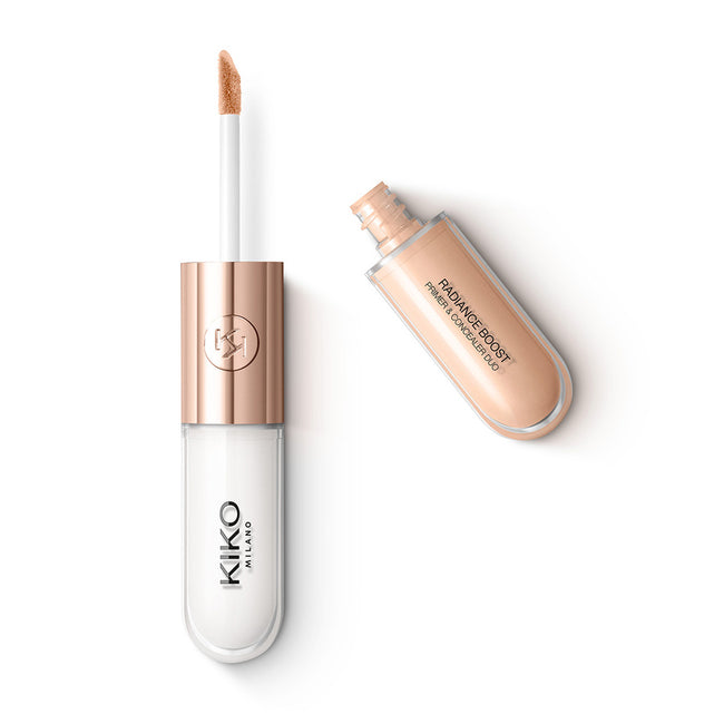 KIKO Milano Radiance Boost Primer & Concealer Duo primer i korektor pod oczy dwa w jednym