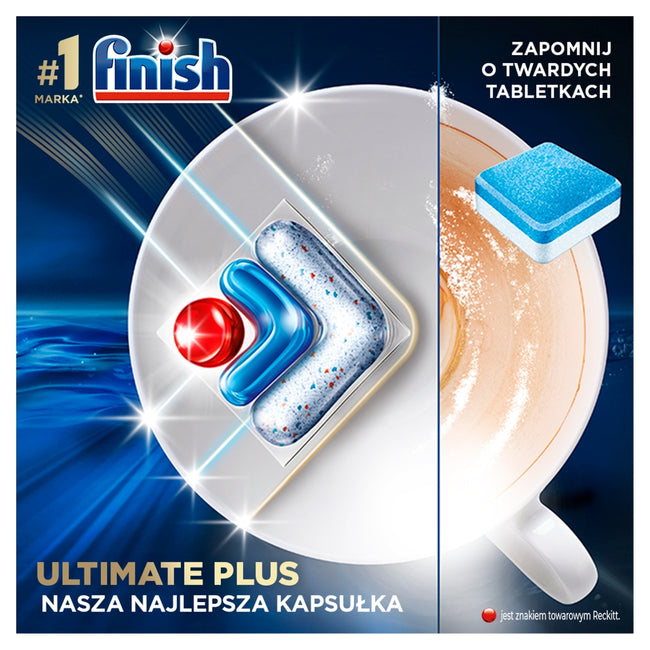 Finish Ultimate Plus Fresh kapsułki do mycia naczyń w zmywarce 45szt