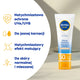 Nivea Sun UV Face Shine Control matujący krem do twarzy z wysoką ochroną SPF50 Light Tinted 50ml
