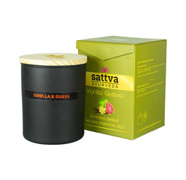 Sattva Świeca sojowa Wanilia i Guawa 200g