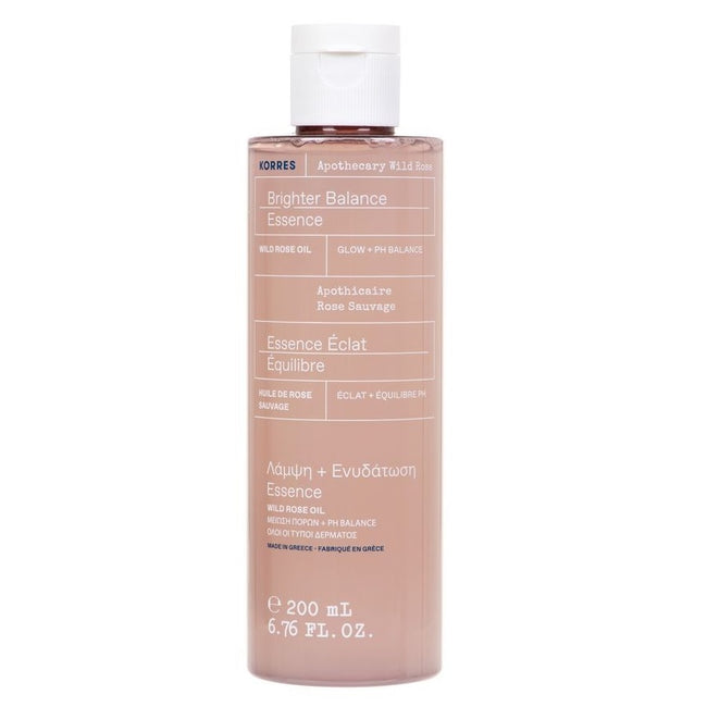 Korres Apothecary Wild Rose rozjaśniająco-równoważąca esencja do twarzy 200ml