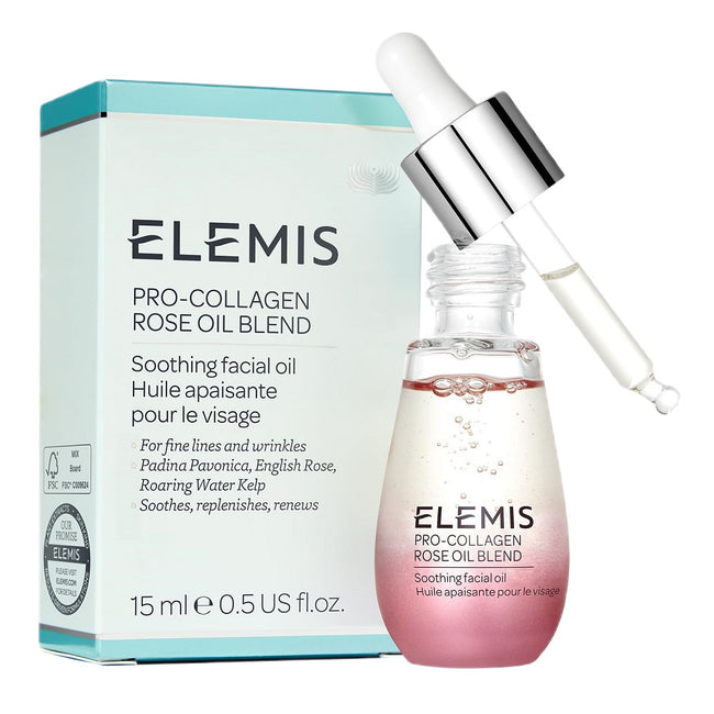 ELEMIS Pro-Collagen Rose Oil Blend kojący olejek do twarzy 15ml