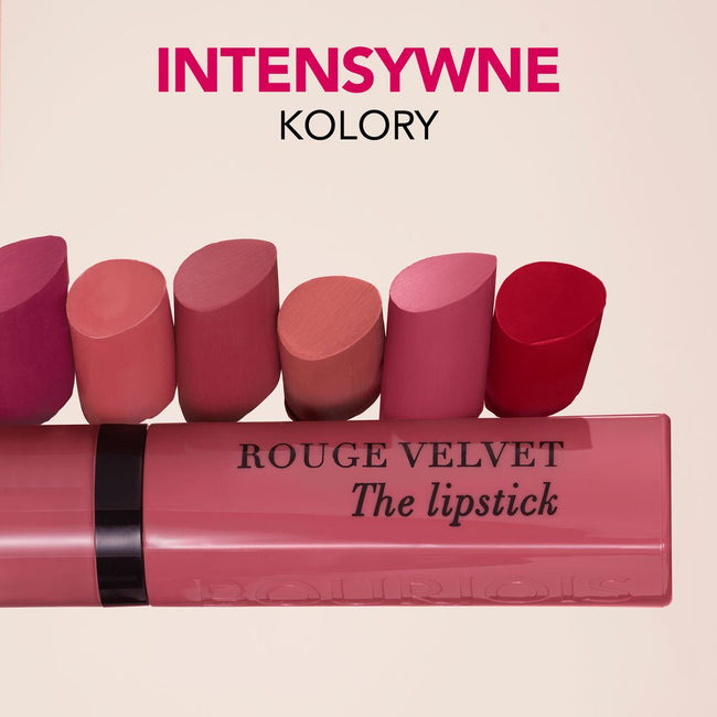 Bourjois Rouge Velvet The Lipstick matowa pomadka do ust