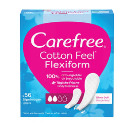 Carefree Cotton Feel Flexiform wkładki higieniczne nieperfumowane