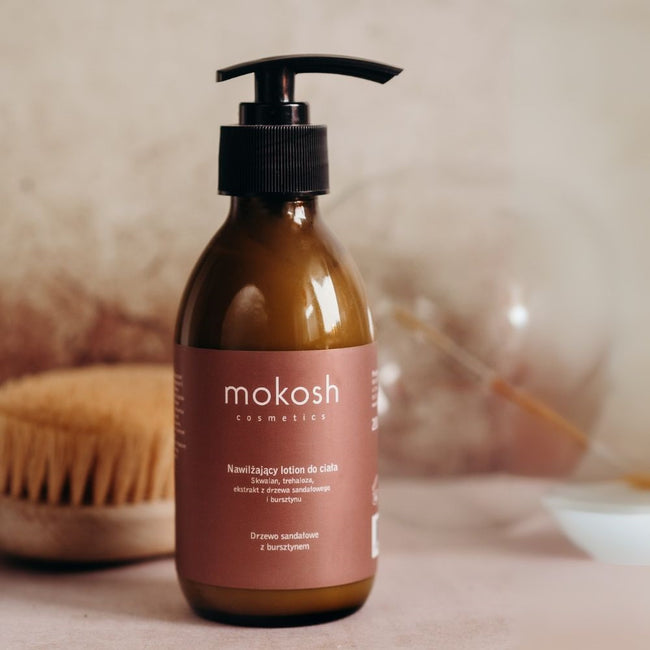 Mokosh Nawilżający lotion do ciała Drzewo sandałowe z bursztynem 200ml