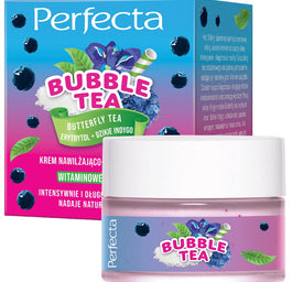 Perfecta Bubble Tea krem nawilżająco-rozświetlający Butterfly Tea 50ml