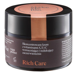 Make Me Bio Rich Care skoncentrowany krem z witaminami A E i C wzmacniający i redukujący zaczerwienienia 50ml