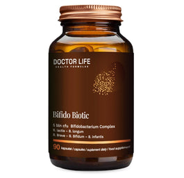 Doctor Life Bifido Biotic wsparcie mikrobioty jelitowej suplement diety 90 kapsułek