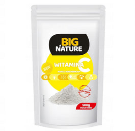 Big Nature Witamina C kwas L-askorbinowy suplement diety 500g