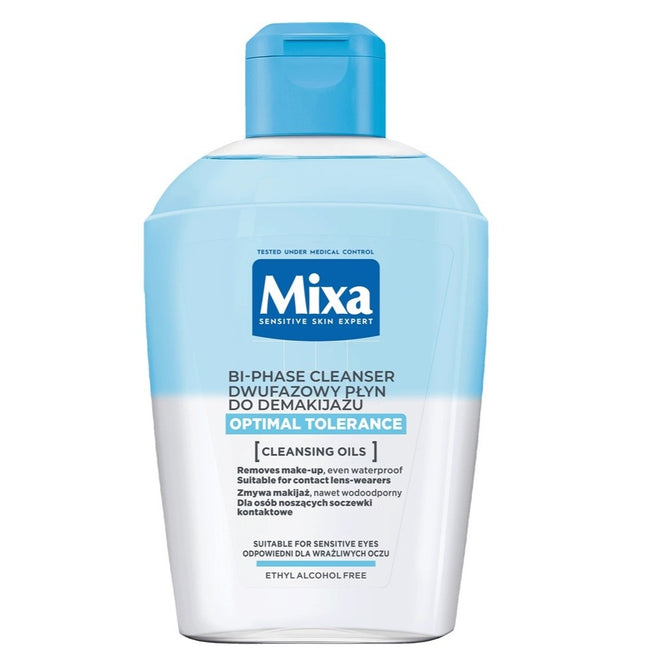 MIXA Optymalna Tolerancja dwufazowy płyn do demakijażu 125ml