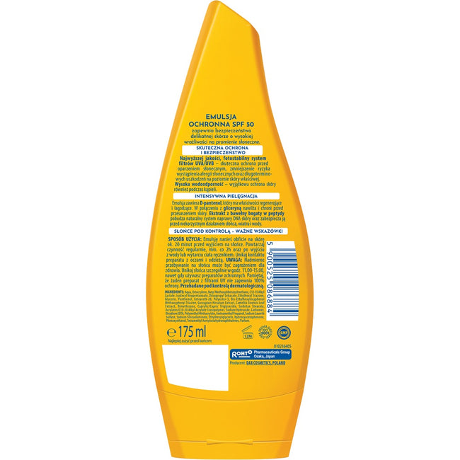 Dax Sun Nawilżająca emulsja ochronna SPF50 175ml