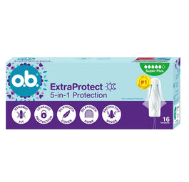 O.B. ExtraProtect Super Plus tampony 16szt.