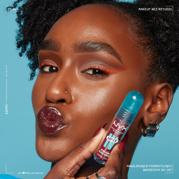 NYX Professional MakeUp Lip I.V. nawilżająco-pigmentujący błyszczyk do ust