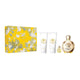 Versace Eros Pour Femme zestaw woda perfumowana spray 100ml + żel pod prysznic 100ml + balsam do ciała 100ml + miniatura wody perfumowanej 5ml