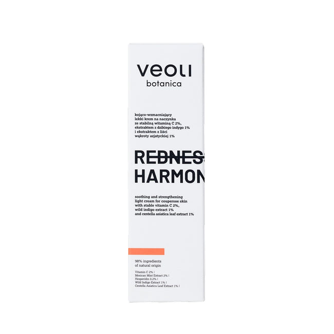 Veoli Botanica Redness Harmony kojąco-wzmacniający lekki krem na naczynka 30ml