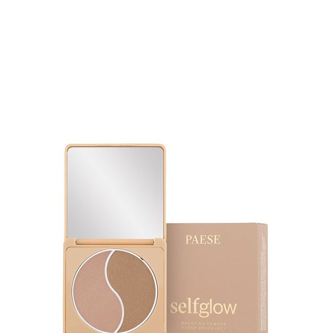 Paese Self Glow Bronzing Powder prasowany puder brązujący