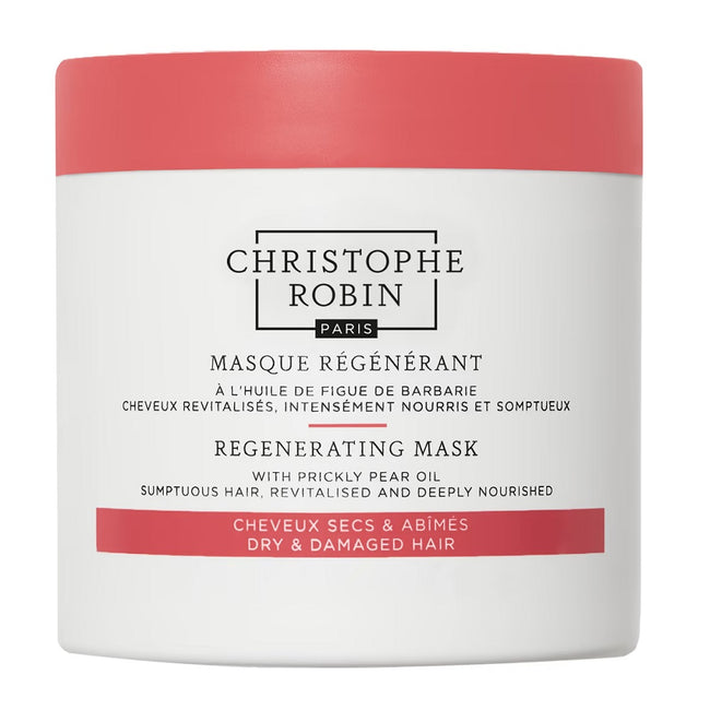 Christophe Robin Regenerating Mask kremowa odżywcza maska do włosów suchych i zniszczonych 250ml