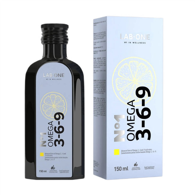 LAB ONE N°1 Omega 3-6-9 suplement diety w płynie 150ml