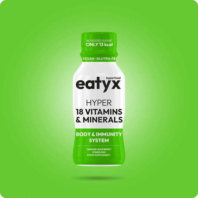 eatyx Hyper 18 Vitamins & Minerals Booster suplement diety w formie shota Witaminy i Minerały 30x95ml